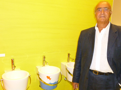 Scarabeo al Salone Internazionale del Bagno 2014