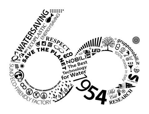 Nobili Rubinetterie: festeggia i 60 anni con un nuovo logo