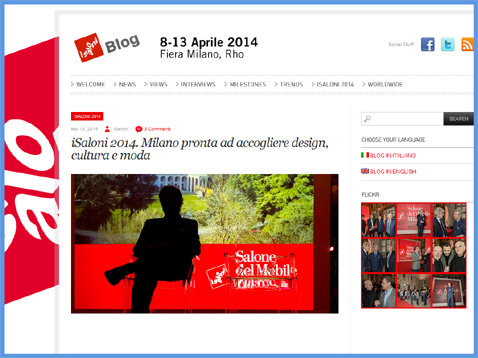 Il Salone del Mobile 2014 è connesso