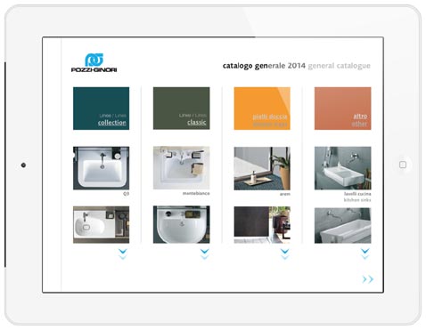 Pozzi Ginori: il catalogo generale 2014 è anche sfogliabile