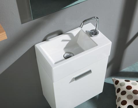 Acquaceramica Mini per i piccoli spazi by Colavene