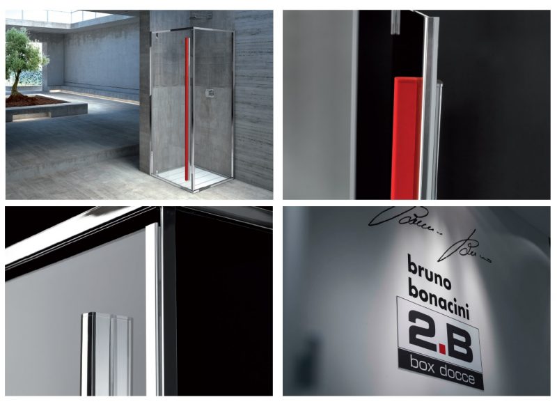 Box doccia per nicchia Serie 3000 firmata 2B Box Docce