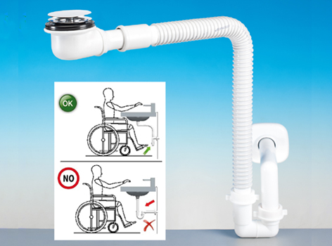 Lira: Spazio bagno disabili