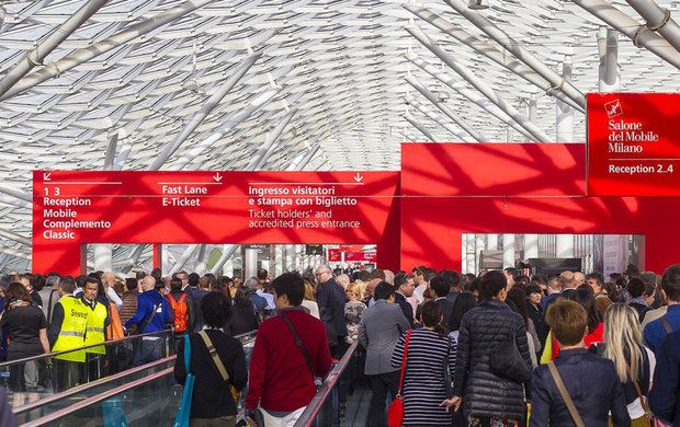 Presenze da record per la 55a edizione del Salone del Mobile.Milano