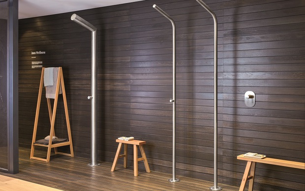 Cristina Rubinetterie è inox, una nuova idea di bagno<br />