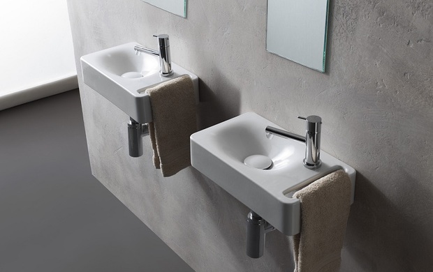 Mini lavabo da premio: IF Design Award premia Hung di Scarabeo