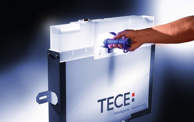 Cassetta di scarico Tecebox: flessibile e silenziosa<br />