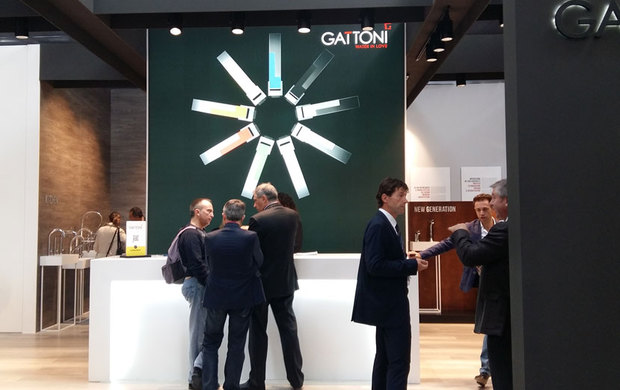 Design “green” allo stand di Gattoni Rubinetterie al Cersaie