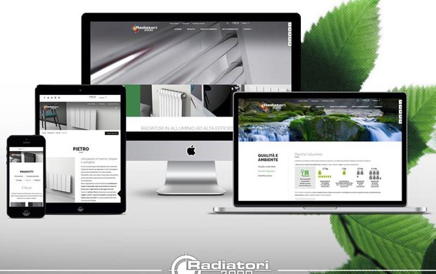 Nuovo sito web per Radiatori 2000