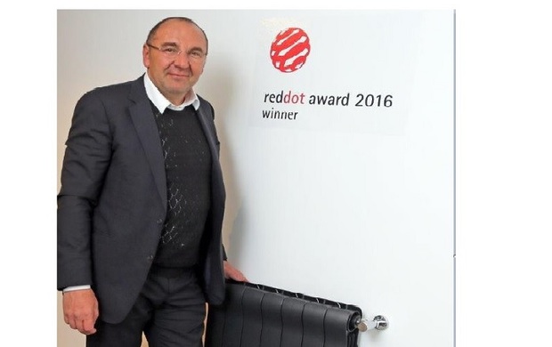 Red Dot Design Award 2016 al progetto Ottimo di Radiatori 2000, design MPA