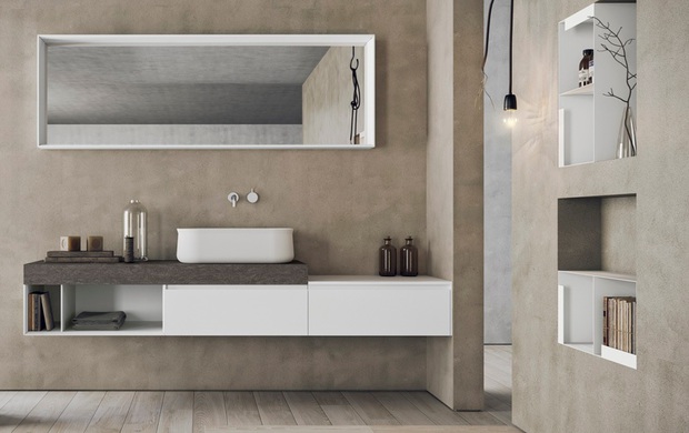 Un calice nella stanza da bagno<br />