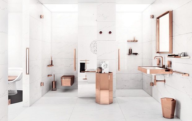 Mirage di pomd’or, e il bagno si fa scenografia