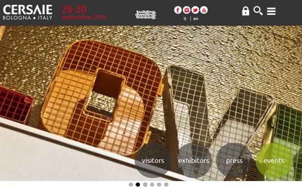 Cersaie 2016 Inizia il countdown