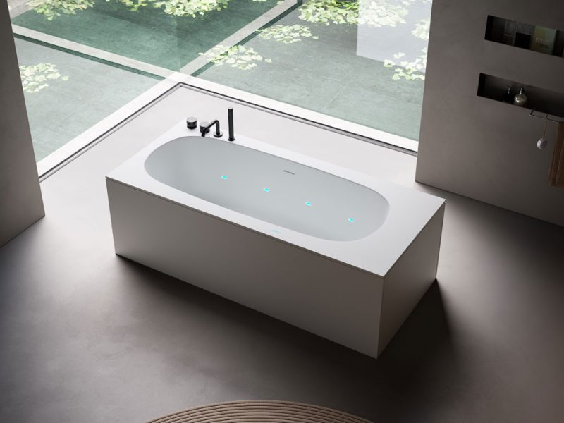 Vasca Reef by Glass 1989: tecnologia invisibile per un design che emoziona