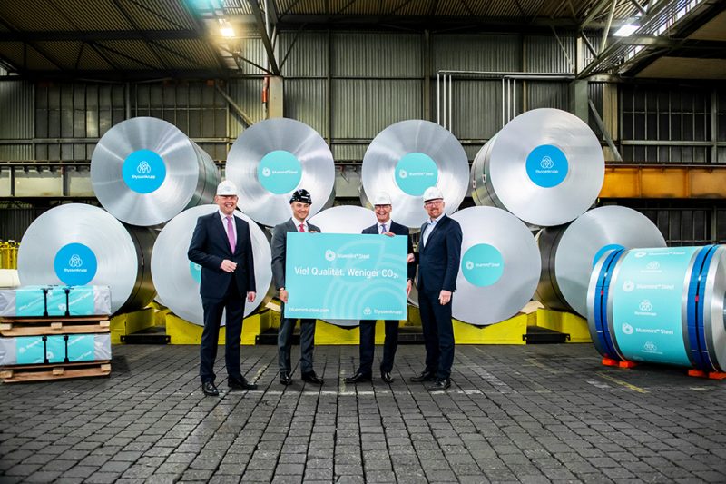 Kaldewei adotta il nuovo acciaio bluemint® Steel a bilancio di CO2 ridotto