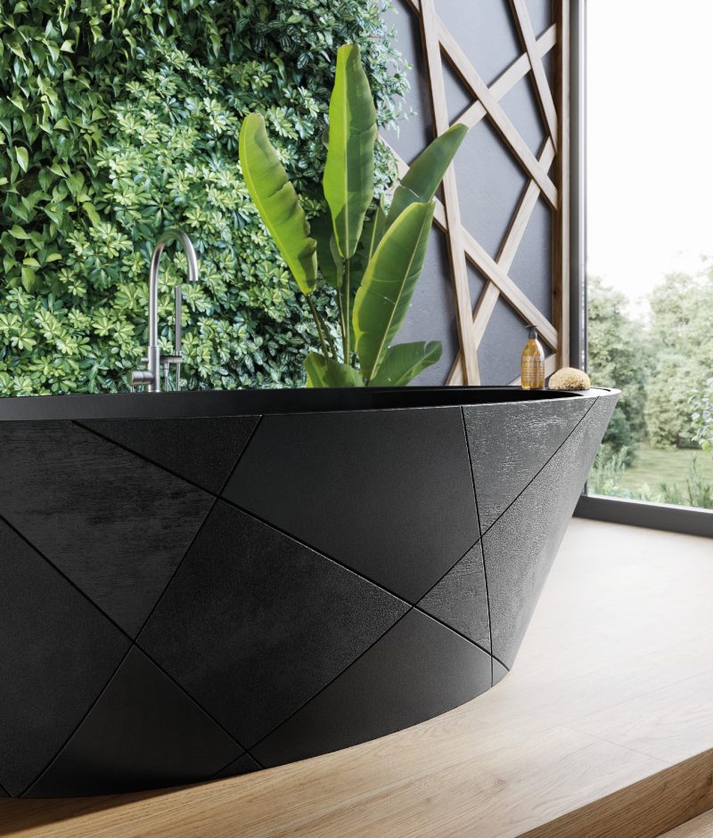 Vasca da bagno Opal Quiz di Acquabella