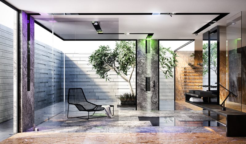 L’innovativo Gessi Architectural Wellness di Gessi a ISH (Hall 3.1 stand A20+B20)