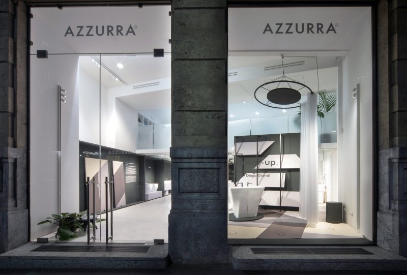 Azzurra inaugura il nuovo allestimento dello showroom di Milano