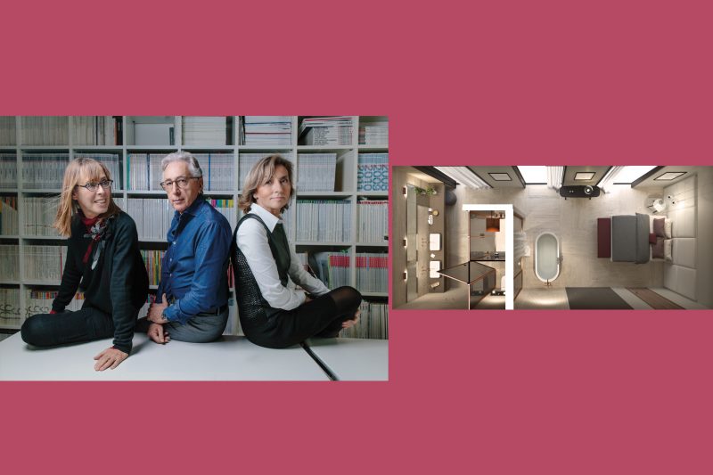 ilBagnoArchitettura | Progetto #6 LA STANZA DA BAGNO CON LA CAMERA INTORNO di Castiglia Associati
