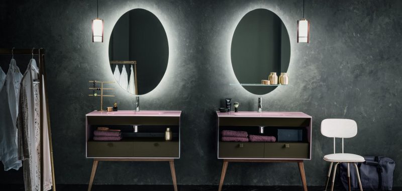 Logica e creatività nel vetro di Artelinea | Salone del Bagno