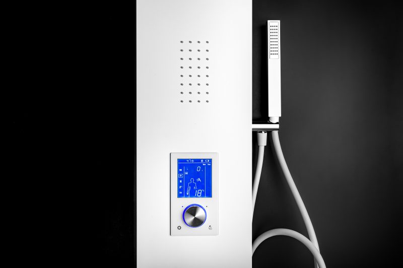 Pannello Doccia Chronos by Damast: doccia perfetta con un touch