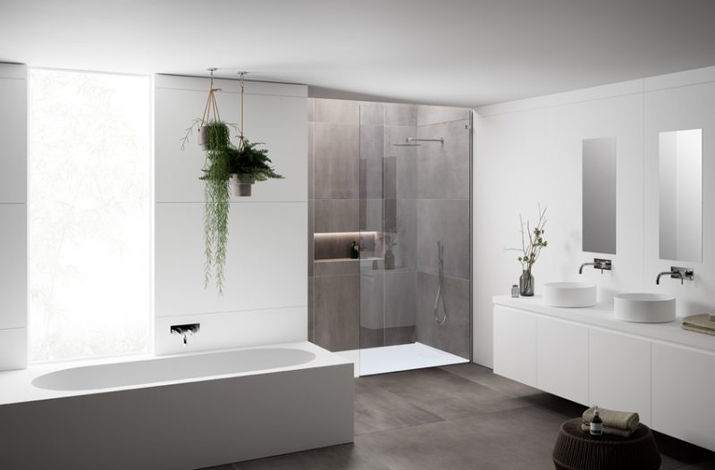 La nuova collezione di vasche da bagno e piatti doccia HI-MACS