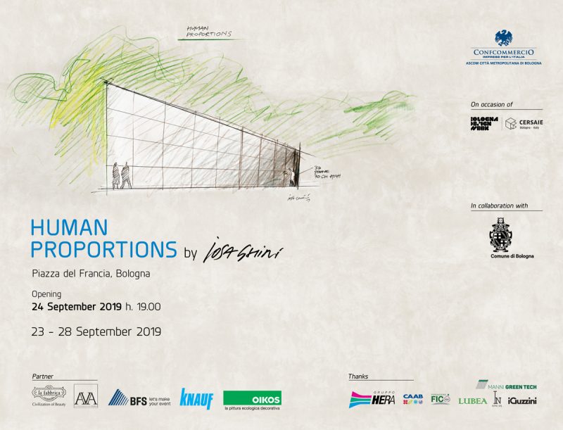 Bologna Design Week: il progetto di Massimo Iosa Ghini “Human Proportions”