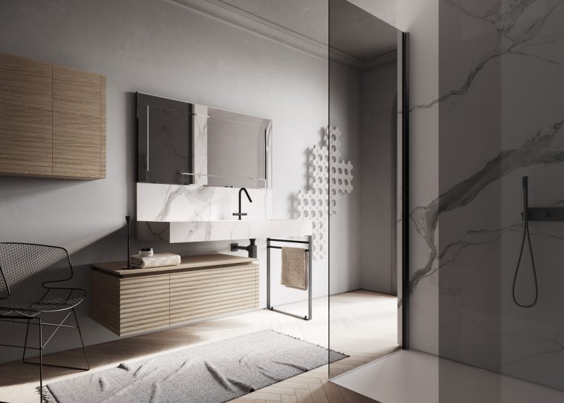 Ideagroup porta a Cersaie l’essenza dei materiali Pad.21 | A29-B30