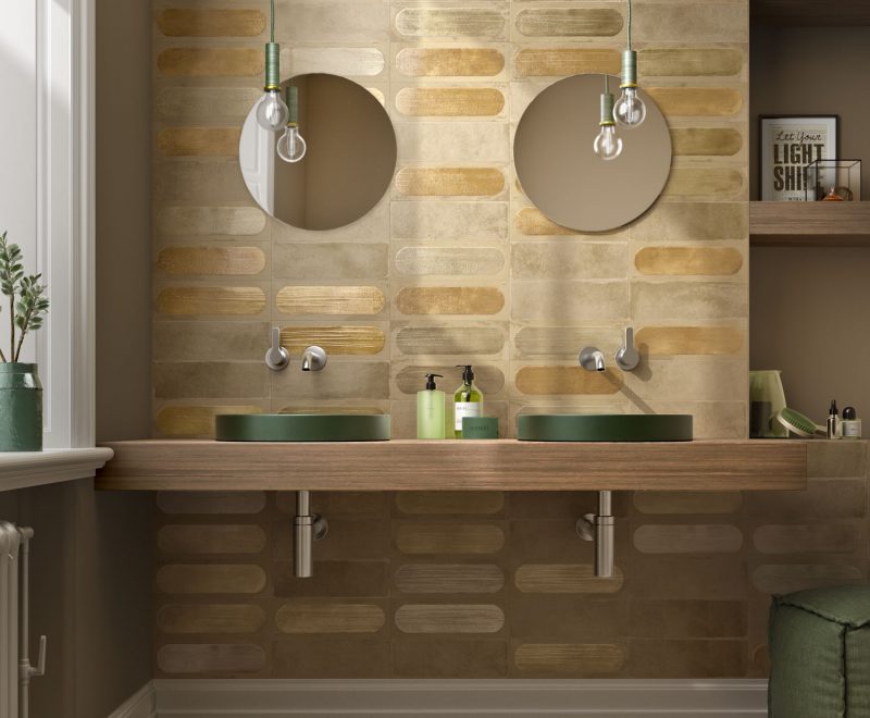 Iris Ceramica: Blaze, il rivestimento glamour