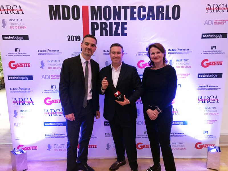 EVER Life Design vince il primo premio al MDO.Montecarlo Prize 2019