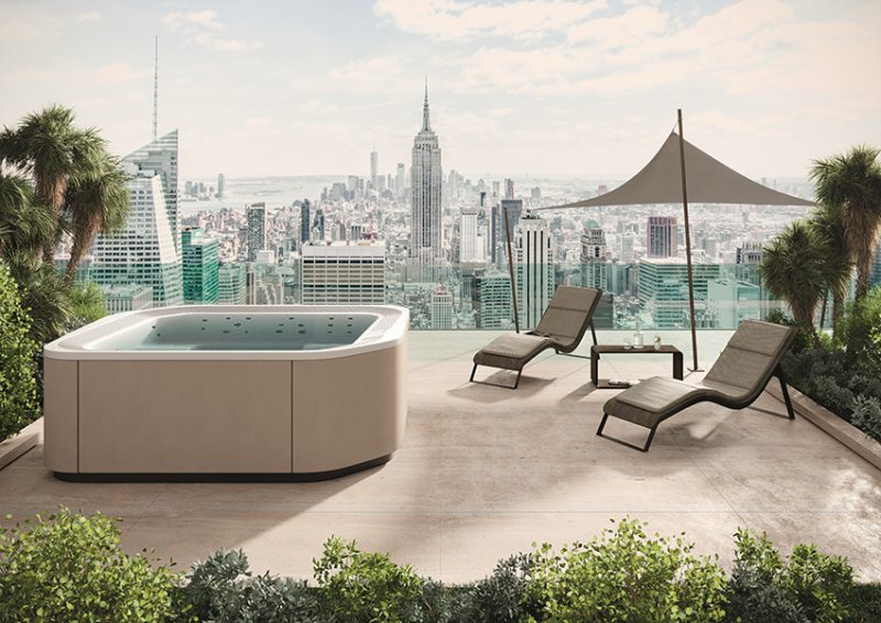 Moon e Vita by Novellini, wellness outdoor
