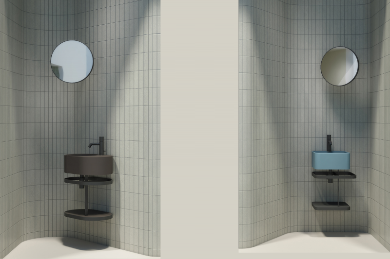 Les Petites by Ceramica Cielo: estetica e funzionalità per bagni piccoli
