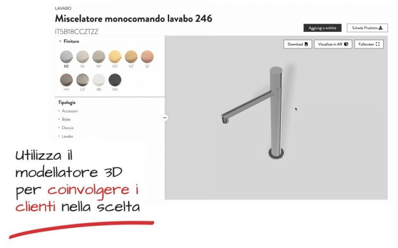 Arriva un nuovo strumento per progettare con Rubinetterie Treemme