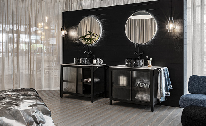 Diesel Misfits Bathroom: la nuova collezione di Scavolini in collaborazione con Diesel Living