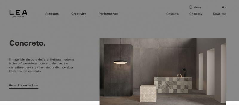 Distintività anche on-line: nasce il nuovo sito web di Lea Ceramiche