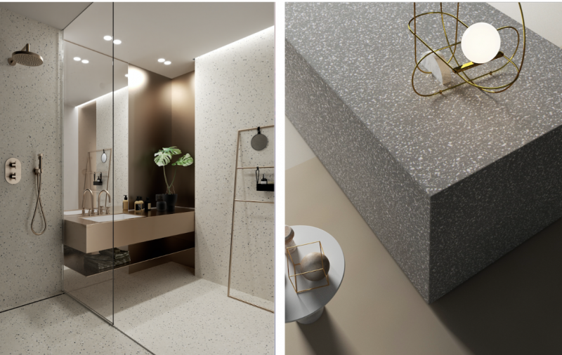 I nuovi colori Terrazzo di HI-MACS