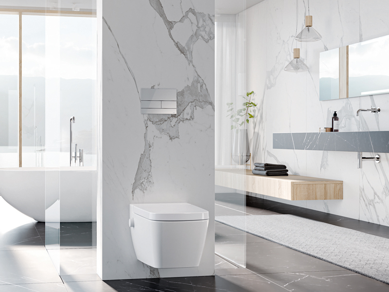 TECEone: il WC bidet senza elettricità!