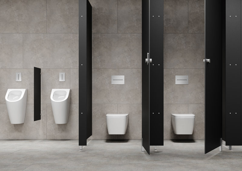 TECEsolid – placche di comando WC robuste ed igieniche