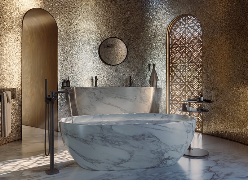 Il lusso personalizzato di Hadi Teherani per la campagna AXOR “Distinctive”