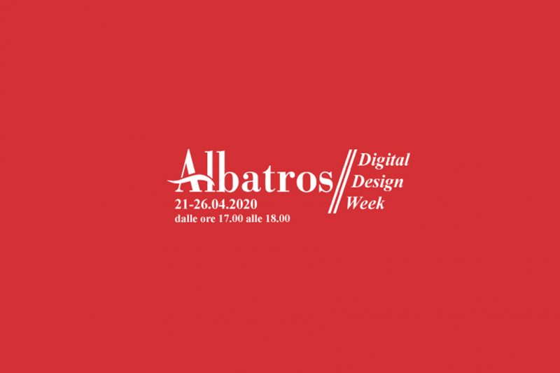 Al via Albatros Digital Design Week, sei giorni di incontri in diretta live