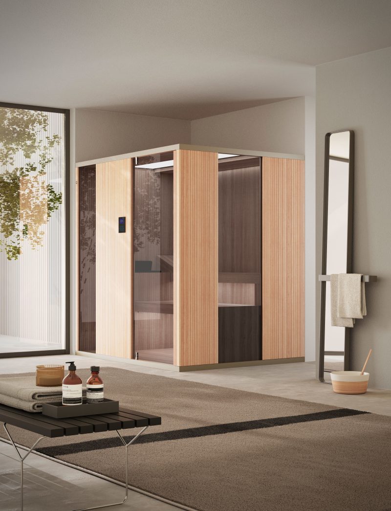 Agha presenta Zenith, la prima sauna del Gruppo Artesi