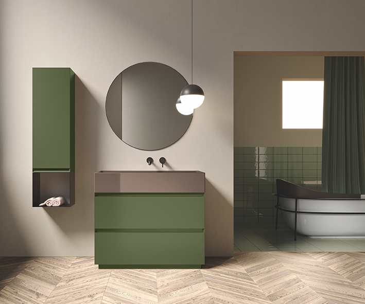 Camaleo by Colavene, il lavabo mimetico