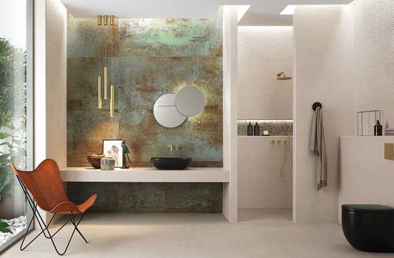 Sheer: wall tiles e gres porcellanato per insuperabili total look by FAP ceramiche