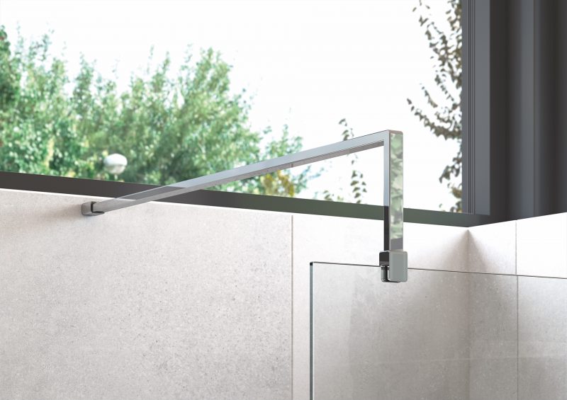 AYO by Flair, la prima collezione completa modulare di soluzioni doccia walk in