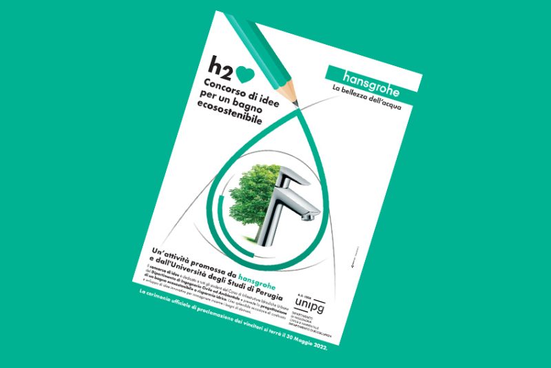 Hansgrohe Italia promuove un concorso di idee sul risparmio idrico