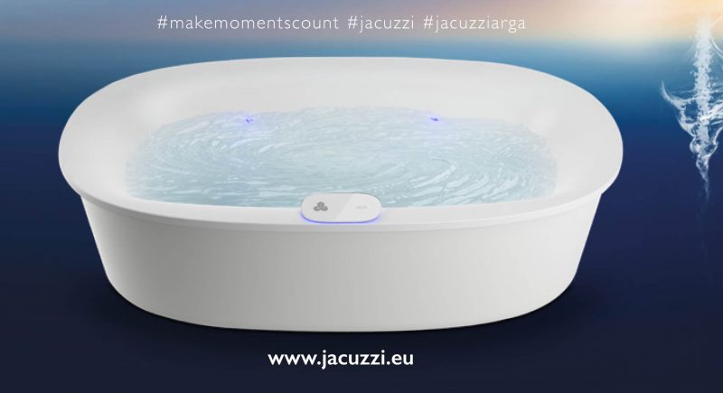 Jacuzzi presenta Arga al pubblico del Fuorisalone