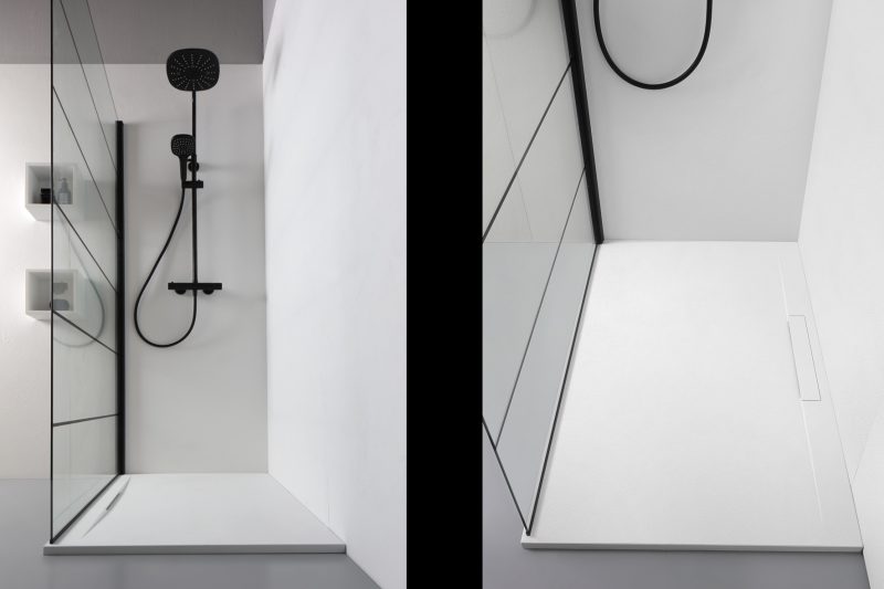 Kinedo presenta i piatti doccia Linear Matt