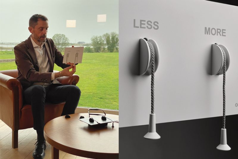 ONE TO ONE TO DESIGN #336 | La placca di comando Less is More raccontata da Alessio Pinto