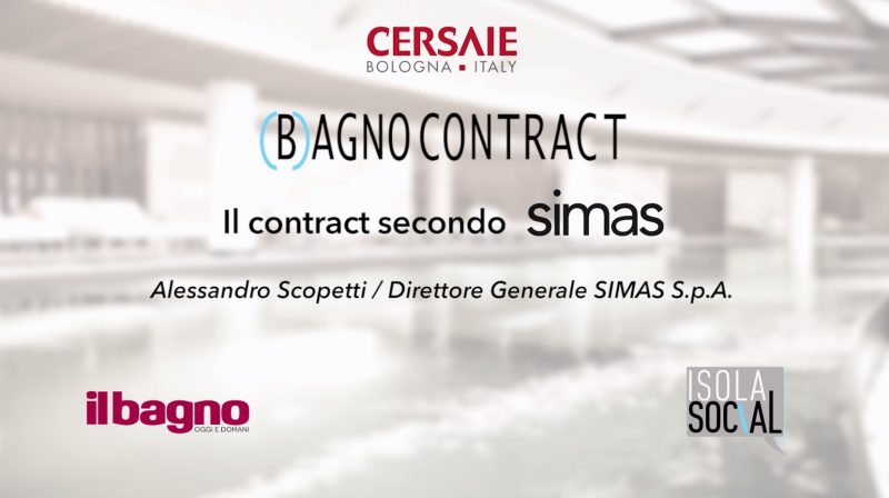 (B)agno Contract a Cersaie | Simas