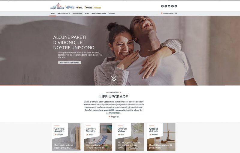 È online il nuovo sito di Saint-Gobain Italia